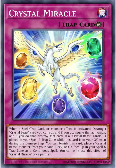 Crystal Miracle · Structure Deck: Legend of the Crystal Beasts
