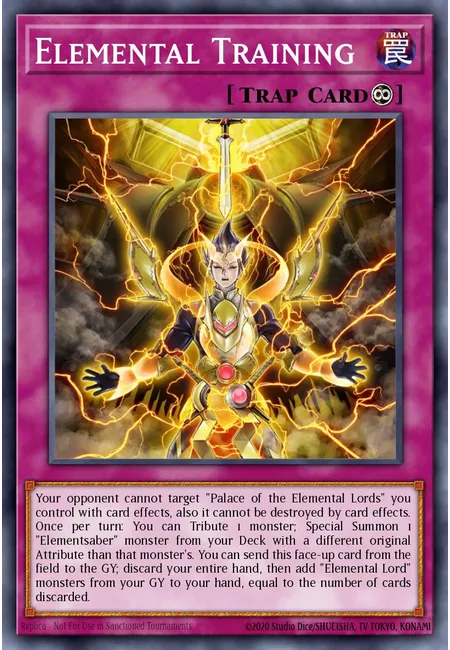 Elemental Training · Flames of Destruction