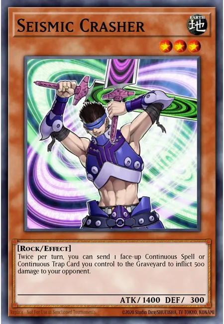 Seismic Crasher · Force of the Breaker