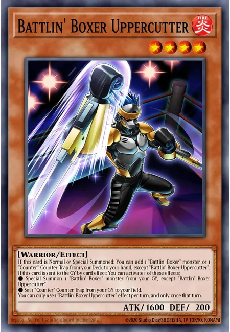 Battlin' Boxer Uppercutter · Legendary Duelists: Soulburning Volcano