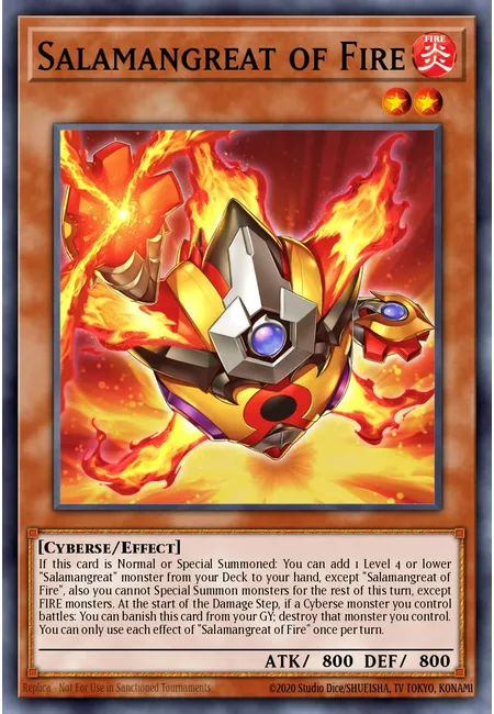 Salamangreat of Fire