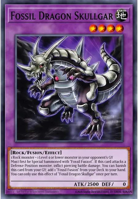 Fossil Dragon Skullgar · Battles of Legend: Armageddon
