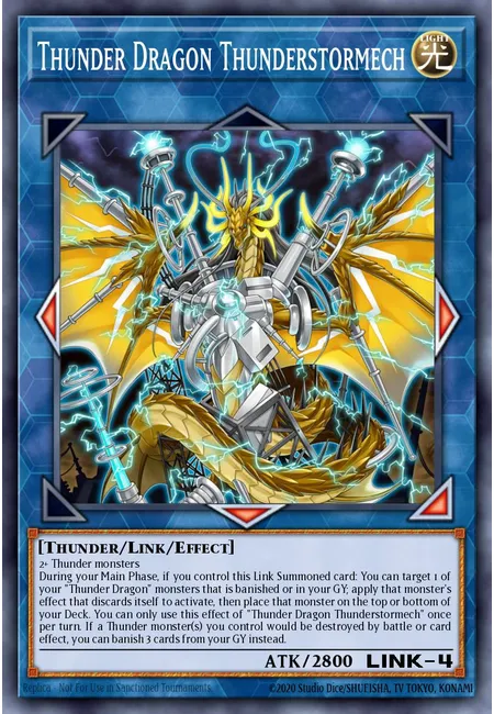 Thunder Dragon Thunderstormech · Duel Power