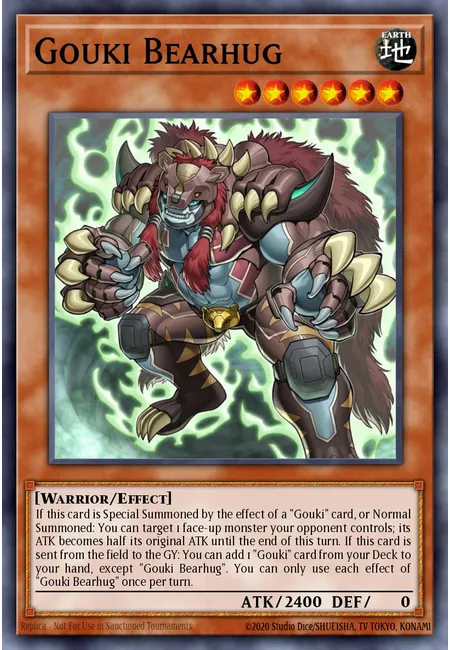 Gouki Bearhug · Flames of Destruction