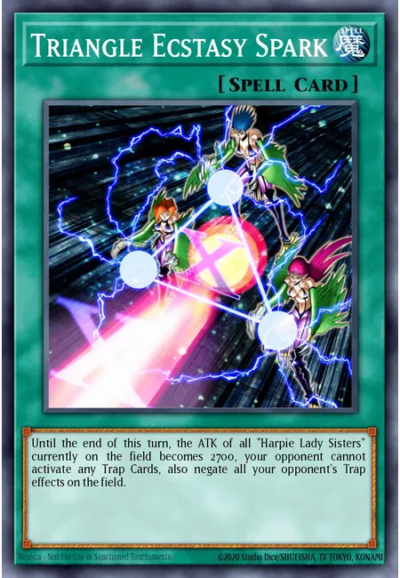 Faísca do Êxtase Triangular · Legendary Duelists: Sisters of the Rose