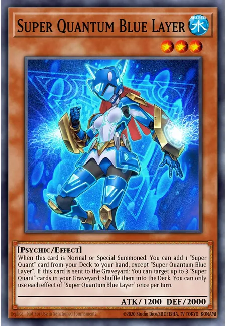 Super Quantum Blue Layer