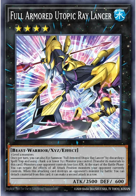 Full Armored Utopic Ray Lancer · Battles of Legend: Terminal Revenge