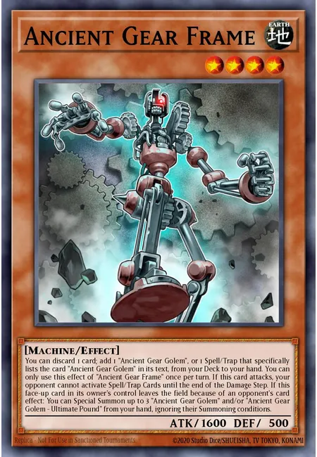 Ancient Gear Frame · Legendary Duelists: Ancient Millennium