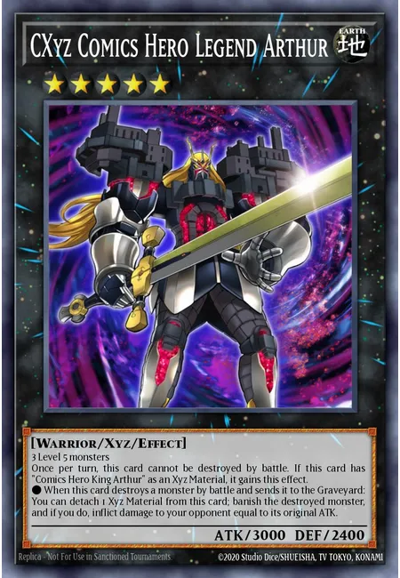 CXyz Comics Hero Legend Arthur