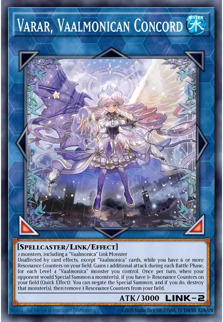 Varar, Vaalmonican Concord