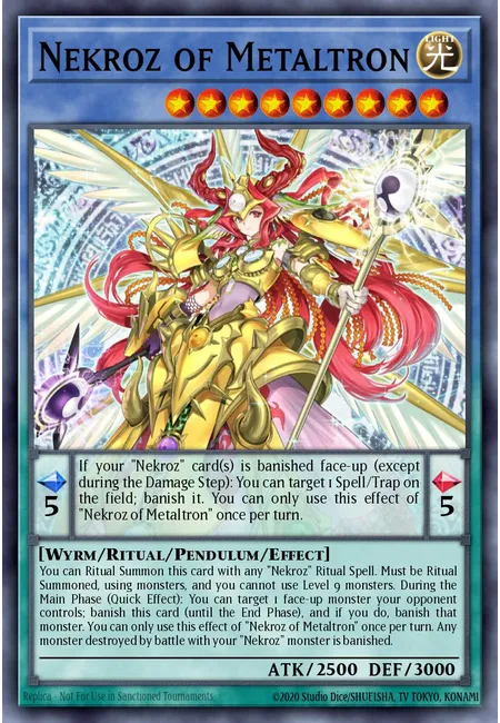 Nekroz of Metaltron · Battles of Legend: Monster Mayhem