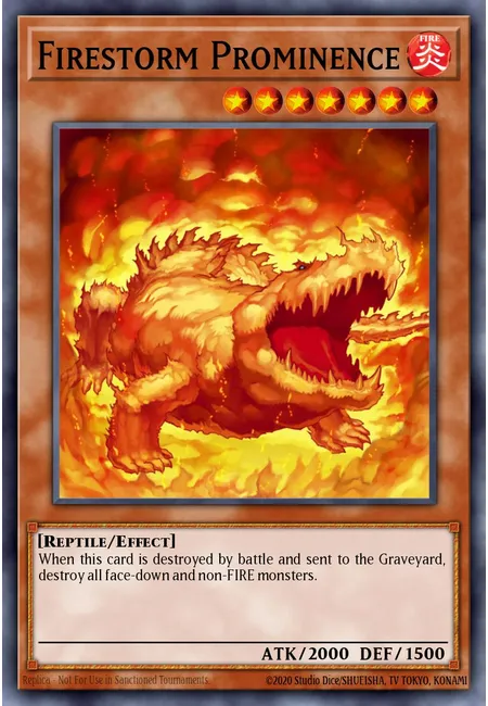 Firestorm Prominence · Strike of Neos