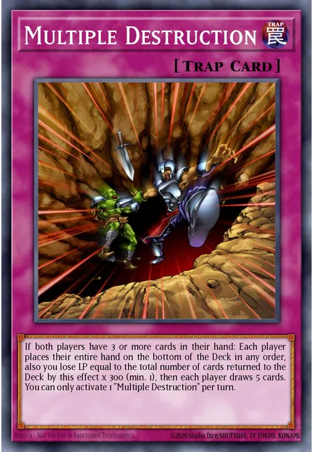 Multiple Destruction · Duelist Pack: Battle City