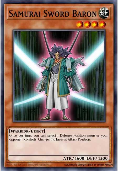 Samurai Sword Baron · Yu-Gi-Oh! 5D's World Championship 2010: Reverse of Arcadia promotional cards
