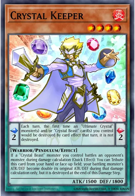 Crystal Keeper · Flames of Destruction