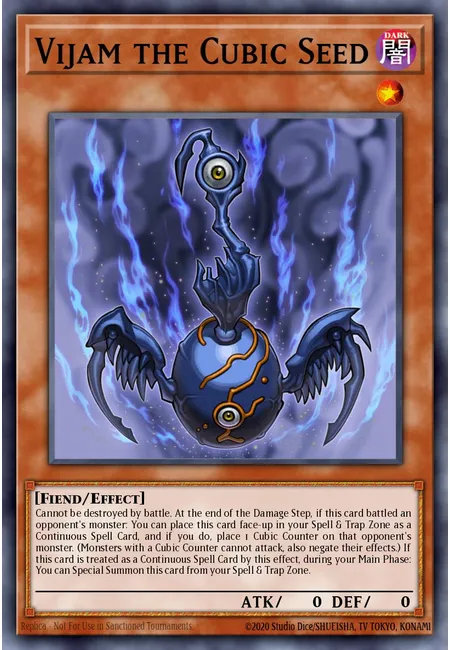 Vijam the Cubic Seed · Yu-Gi-Oh! The Dark Side of Dimensions Movie Pack: Gold Edition