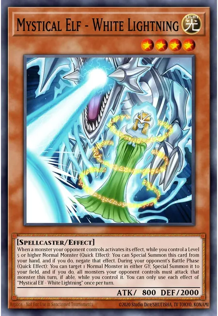 Mystical Elf - White Lightning · Legendary Duelists: Season 3