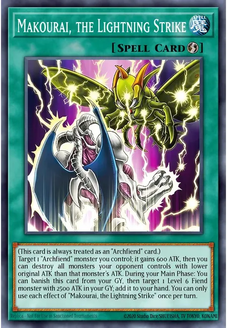 Makourai, the Lightning Strike