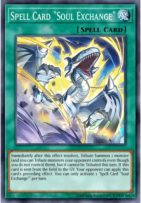 Spell Card "Soul Exchange"