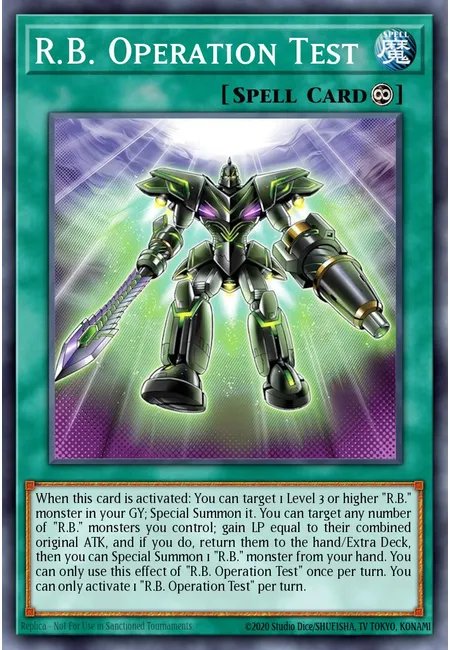R.B. Operation Test · Doom of Dimensions