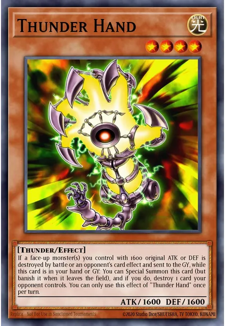 Thunder Hand · Structure Deck: Beware of Traptrix
