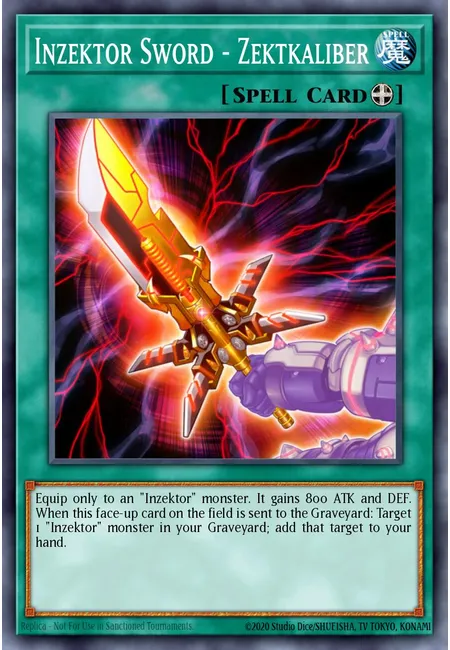 Inzektor Sword - Zektkaliber · OTS Tournament Pack 17 (POR)