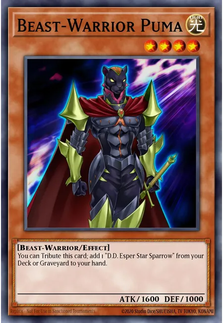 Beast-Warrior Puma · Hidden Arsenal 7: Knight of Stars