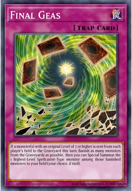 Final Geas · Yu-Gi-Oh! The Dark Side of Dimensions Movie Pack: Gold Edition