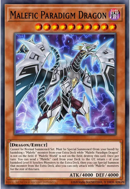 Malefic Paradigm Dragon · Battles of Legend: Armageddon