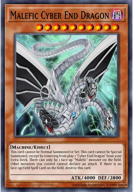 Malefic Cyber End Dragon · OTS Tournament Pack 13 (POR)
