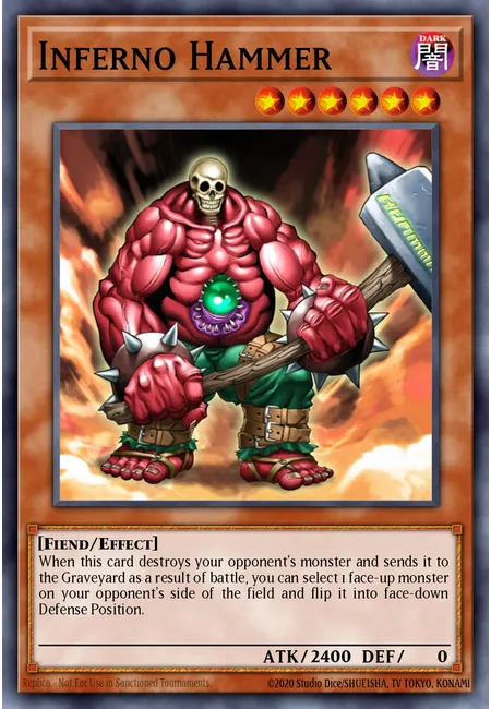 Inferno Hammer · Yu-Gi-Oh! Capsule Monster Coliseum promotional cards