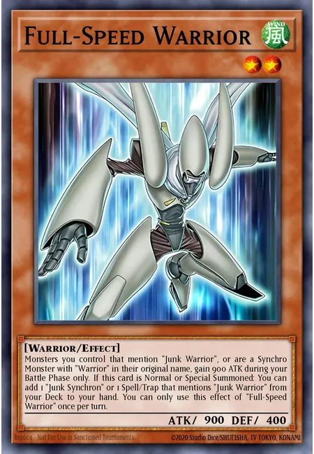 Full-Speed Warrior · Legendary 5D's Decks