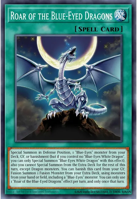 Roar of the Blue-Eyed Dragons