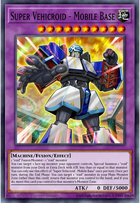 Super Veicroide Base Móvel · Legendary Duelists