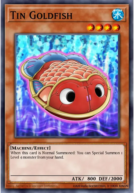 Tin Goldfish