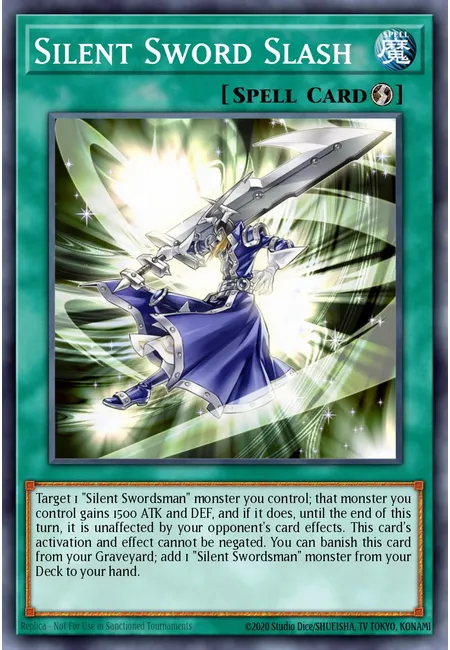 Silent Sword Slash · Duelist Pack: Rivals of the Pharaoh