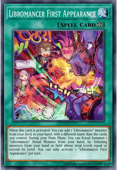 Libromancer First Appearance · Battle of Chaos