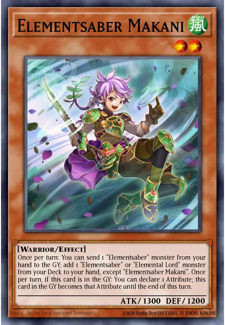 Elementsaber Makani · Flames of Destruction