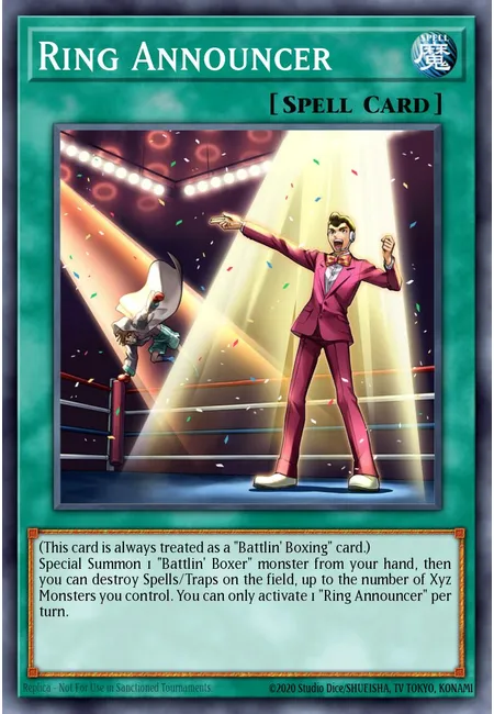 Ring Announcer · Maze of Millennia