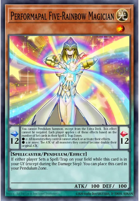 Performapal Five-Rainbow Magician · Battles of Legend: Light's Revenge