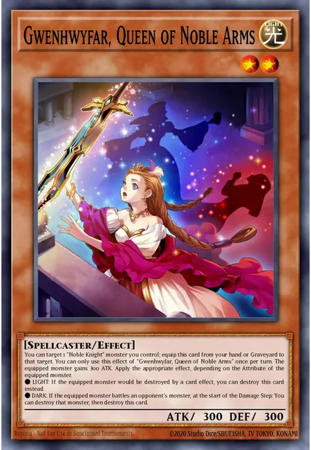 Gwenhwyfar, Rainha das Armas Nobres