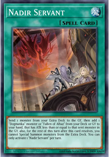 Servo Nadir · THE CHRONICLES DECK: The Fallen & The Virtuous (All-Foil Edition)