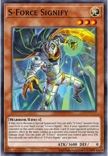 S-Force Signify · Chaos Origins