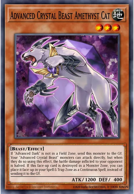 Advanced Crystal Beast Amethyst Cat · Battles of Legend: Crystal Revenge
