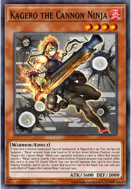 Kagero the Cannon Ninja