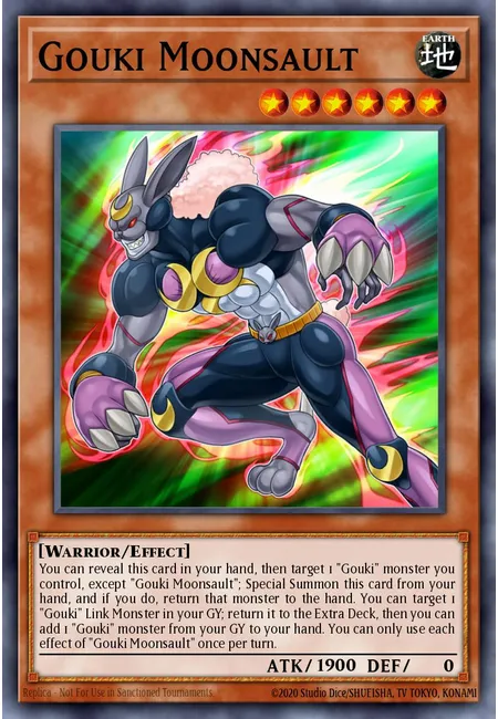 Gouki Moonsault · 2019 Gold Sarcophagus Tin Mega Pack