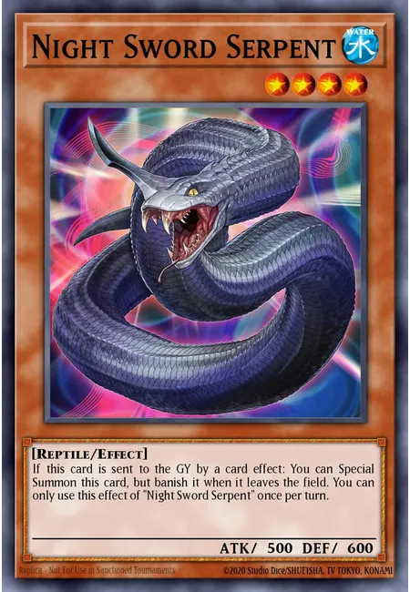 Night Sword Serpent · Burst of Destiny