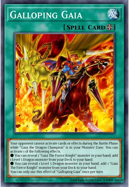 Galloping Gaia · Rise of the Duelist