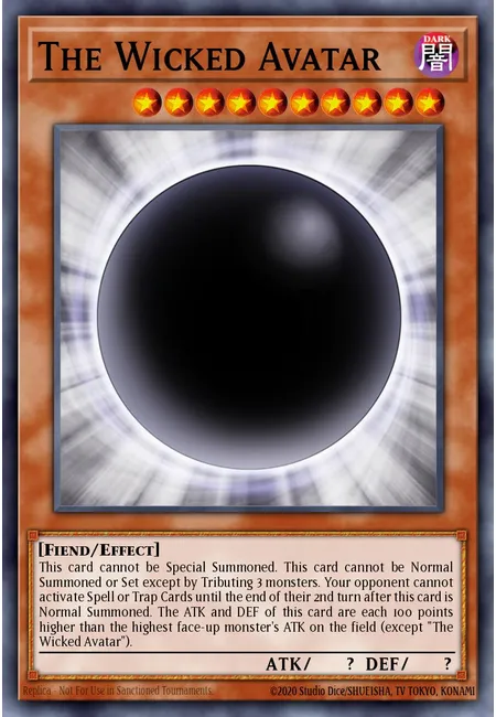 O Perverso Avatar · Shonen Jump Vol. 5, Issue 11 promotional card