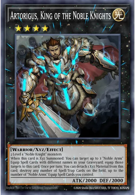 Rei Artorigus, Nobre Cavaleiro